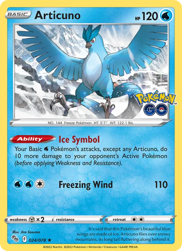 Articuno #24/78