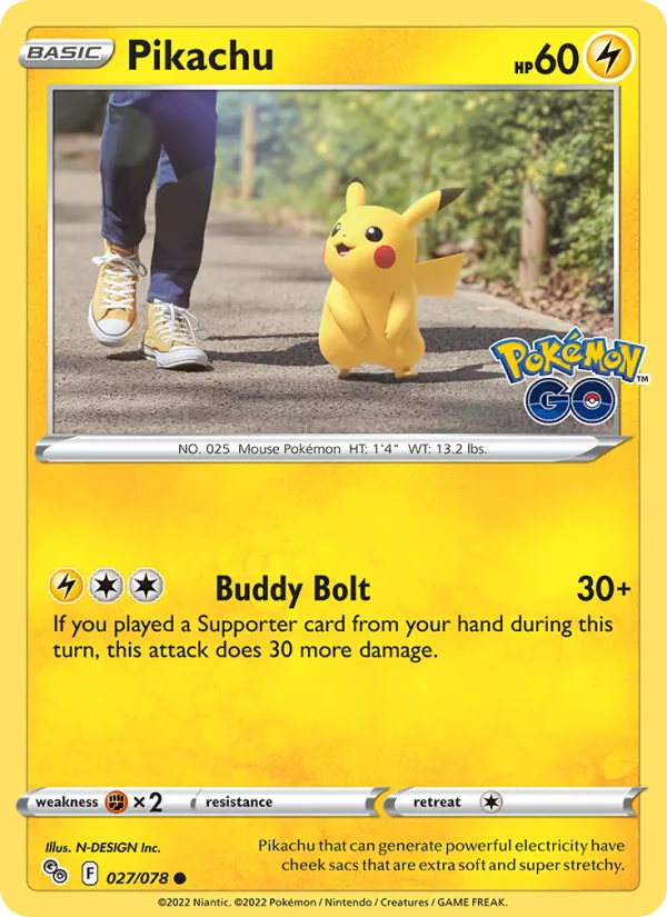 Pikachu #27/78