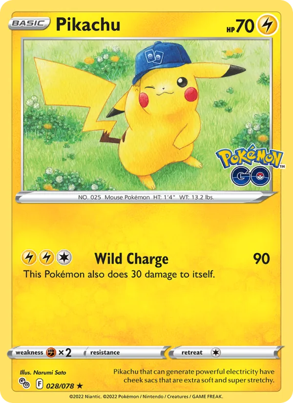 Pikachu #28/78