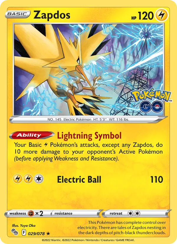 Zapdos #29/78