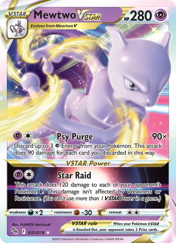 Mewtwo VSTAR #31/78