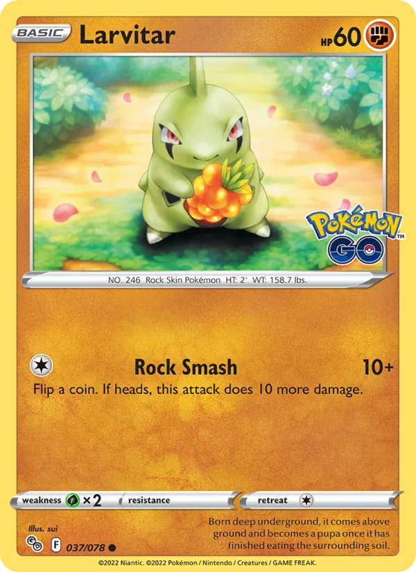 Larvitar #37/78