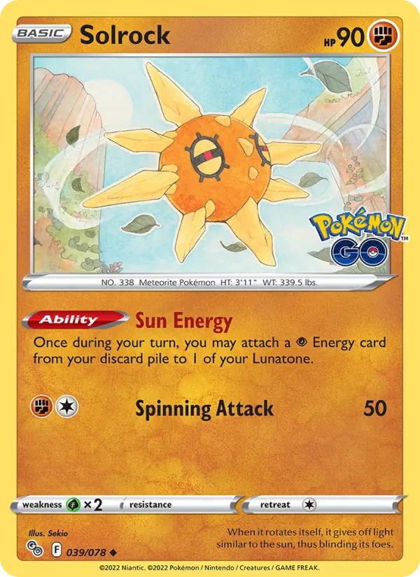 Solrock #39/78