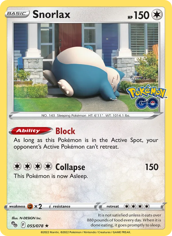 Snorlax #55/78
