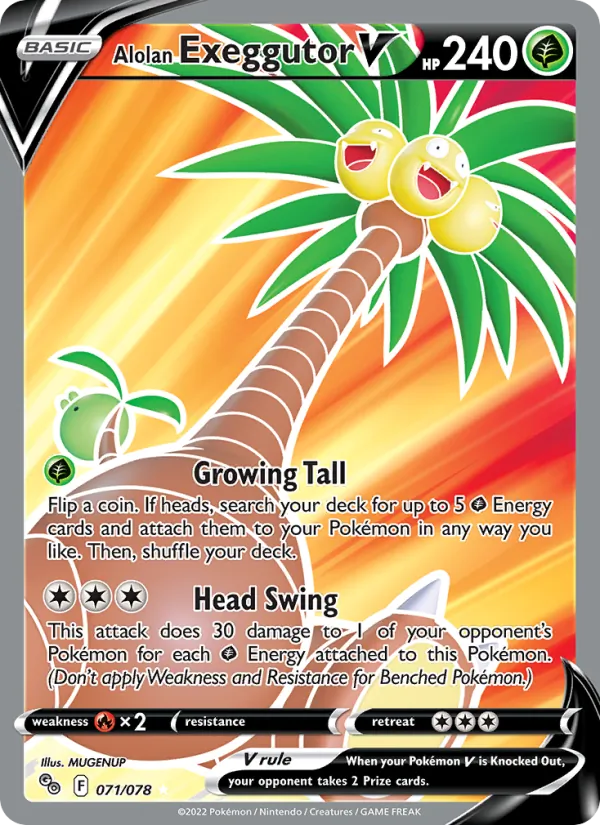 Alolan Exeggutor V #71/78