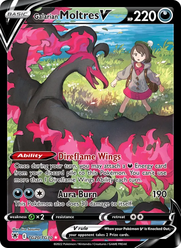 Galarian Moltres V #TG20/30