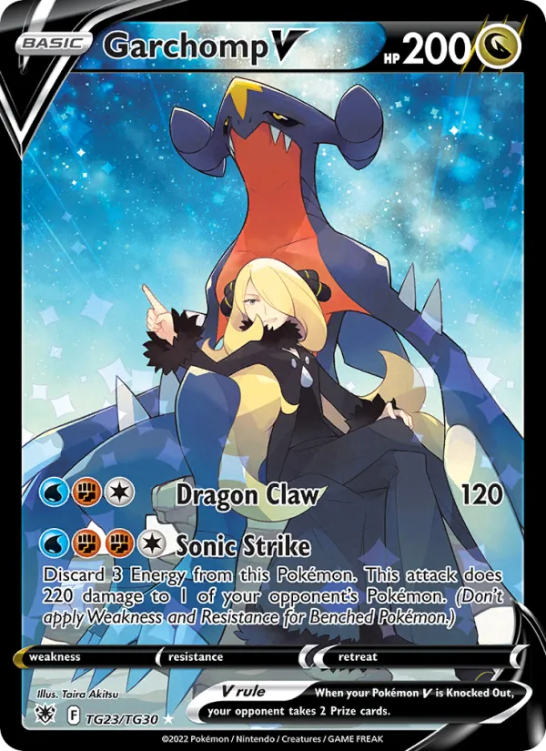 Garchomp V #TG23/30