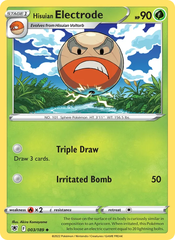 Hisuian Electrode #3/189