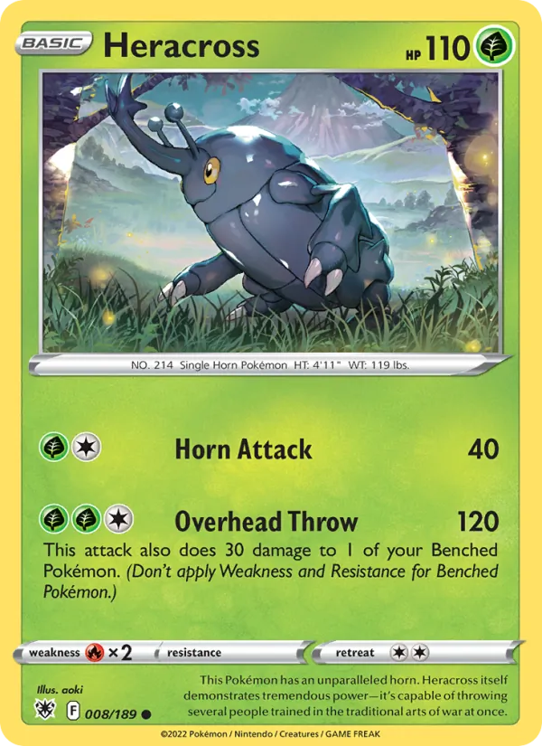Heracross #8/189