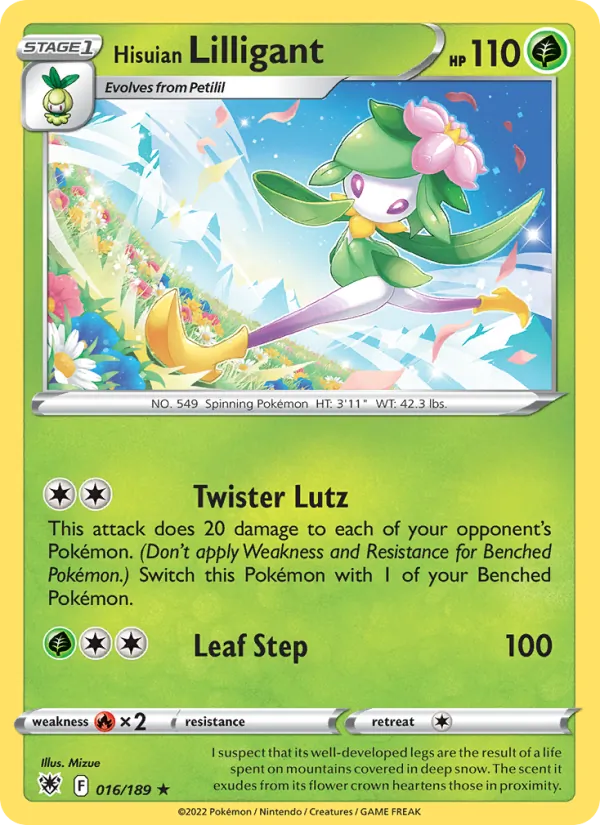 Hisuian Lilligant #16/189