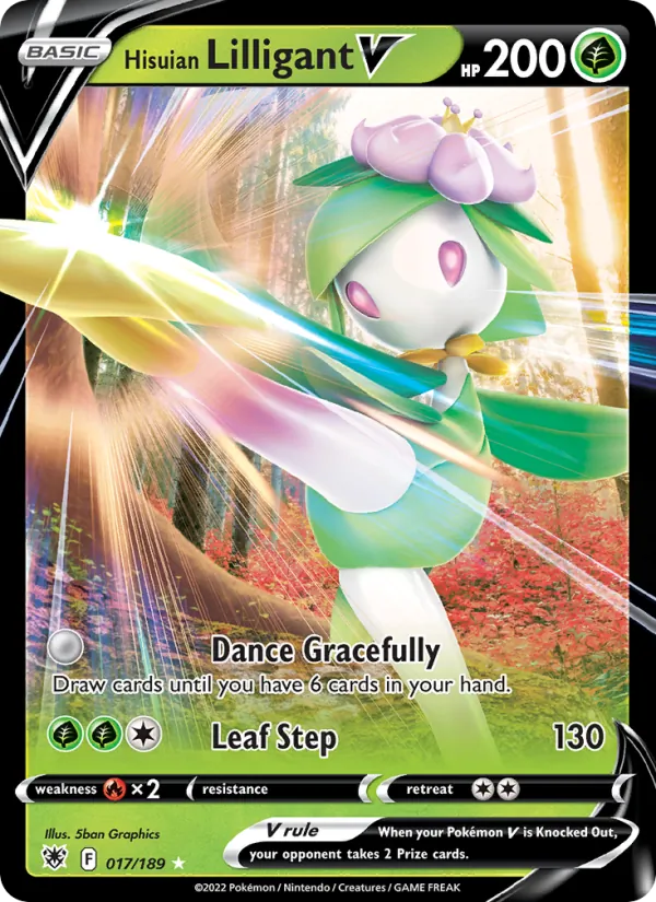 Hisuian Lilligant V #17/189