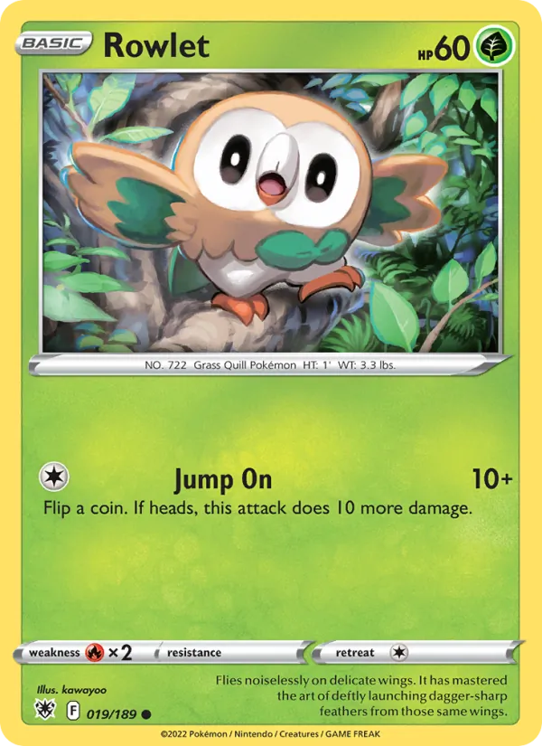 Rowlet #19/189