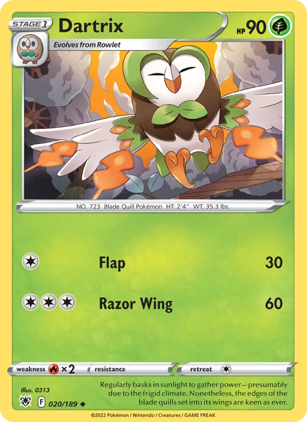 Dartrix #20/189