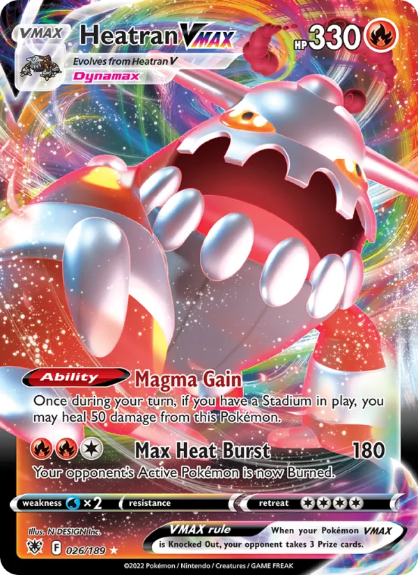 Heatran VMAX #26/189
