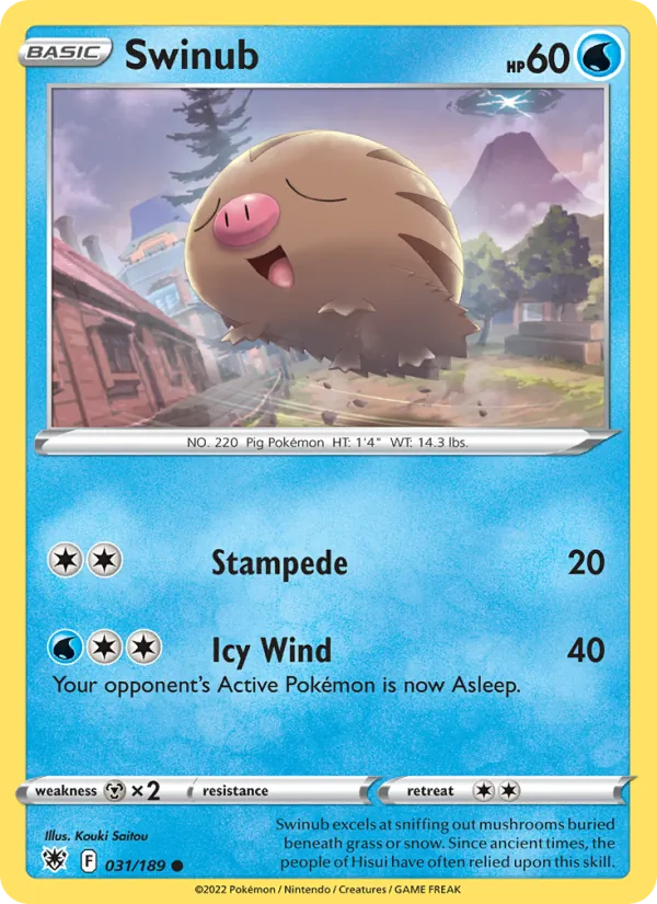 Swinub #31/189