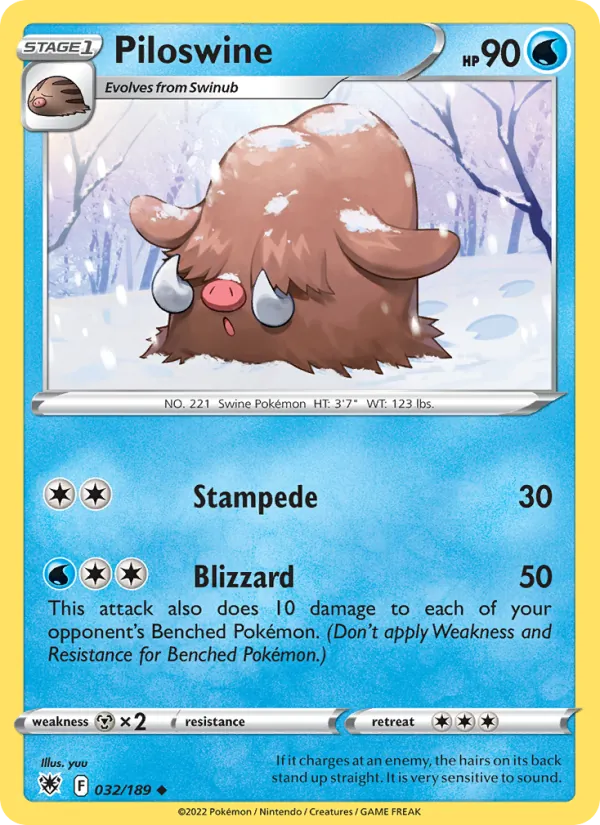 Piloswine #32/189