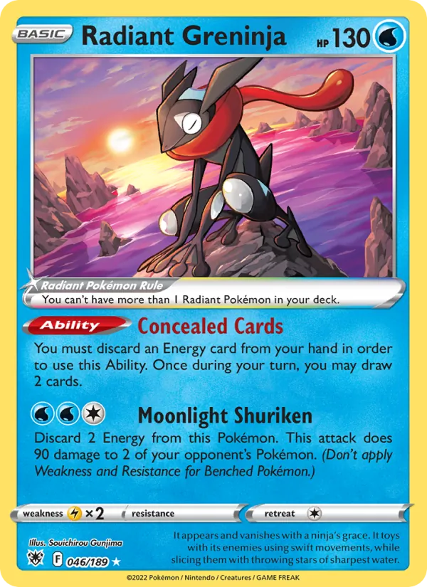 Radiant Greninja #46/189