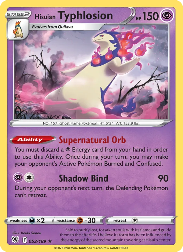 Hisuian Typhlosion #52/189