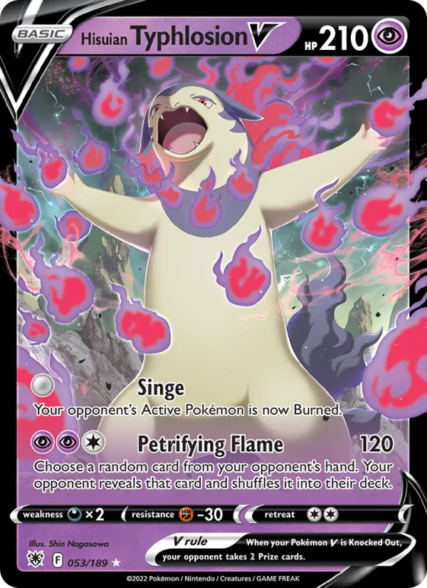 Hisuian Typhlosion V #53/189