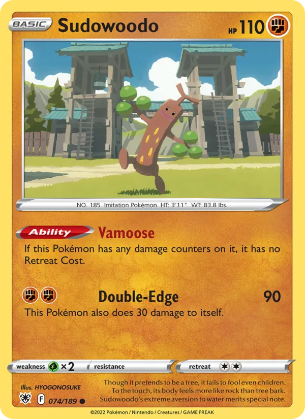 Sudowoodo #74/189