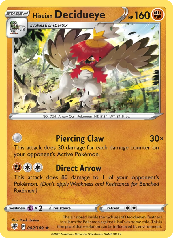Hisuian Decidueye #82/189