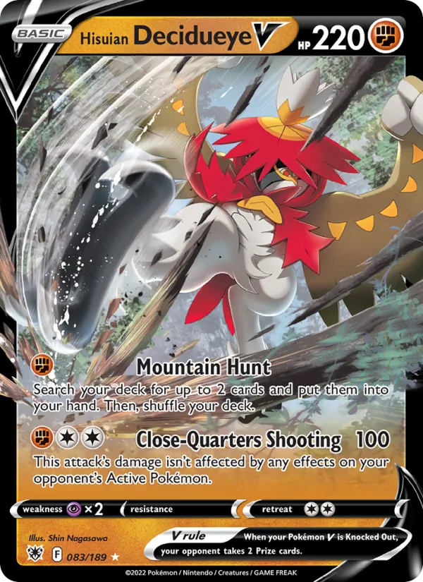 Hisuian Decidueye V #83/189