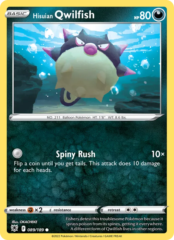 Hisuian Qwilfish #89/189
