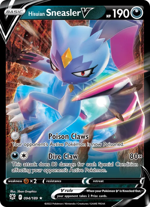 Hisuian Sneasler V #94/189