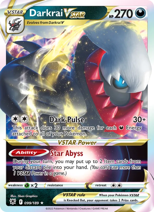 Darkrai VSTAR #99/189