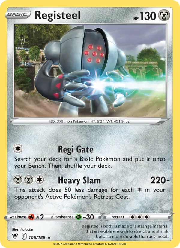 Registeel #108/189
