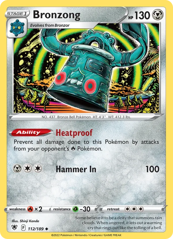 Bronzong #112/189