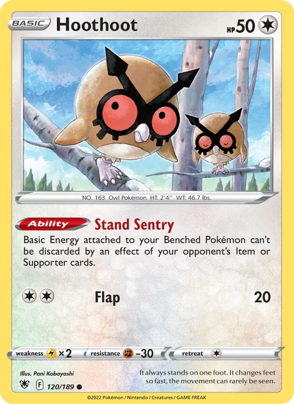 Hoothoot #120/189