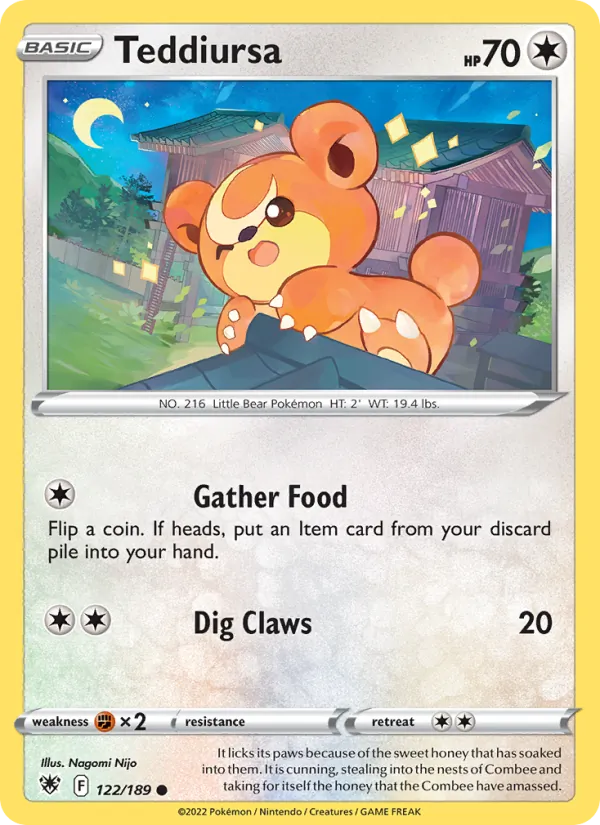 Teddiursa #122/189