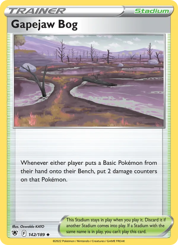 Gapejaw Bog #142/189