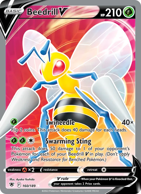 Beedrill V #160/189