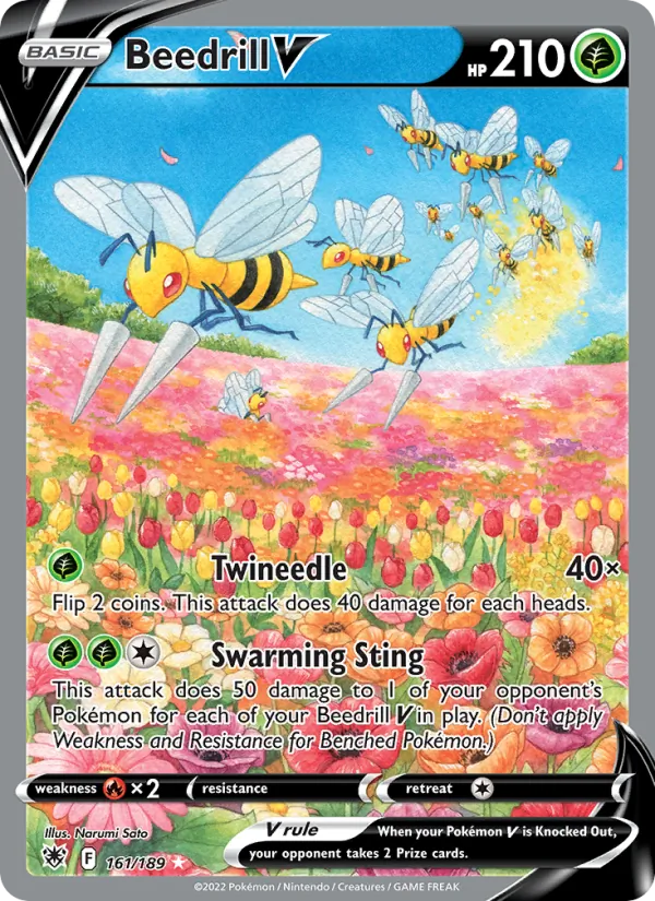 Beedrill V #161/189