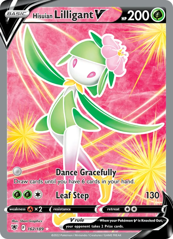 Hisuian Lilligant V #162/189