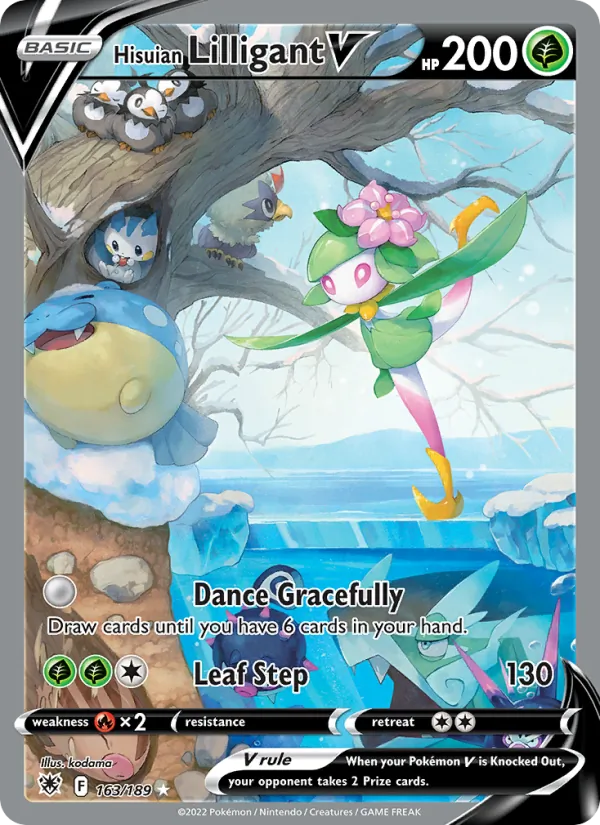 Hisuian Lilligant V #163/189