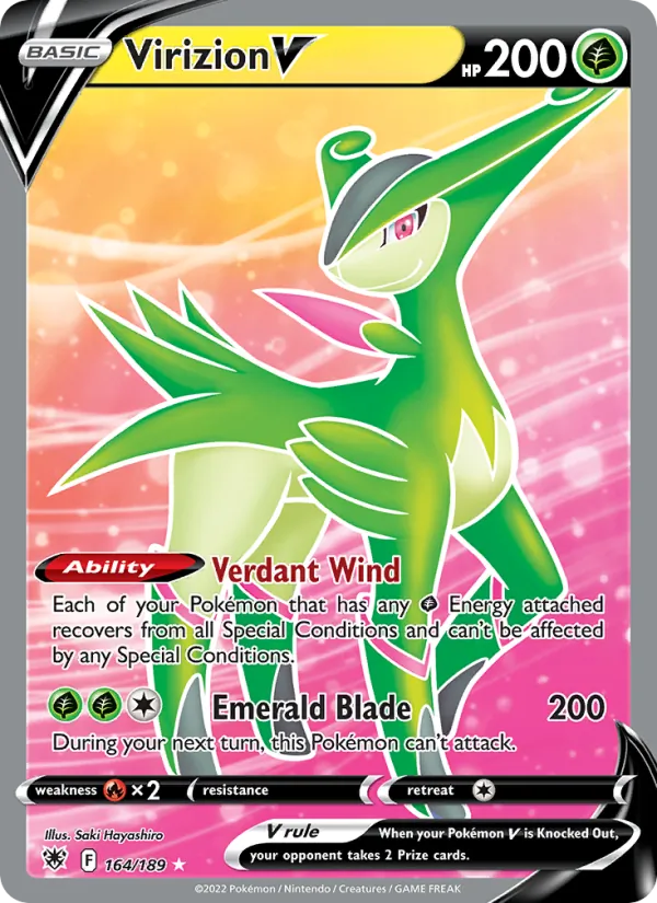 Virizion V #164/189