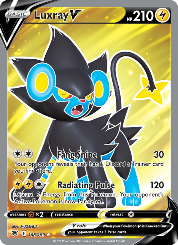 Luxray V #168/189