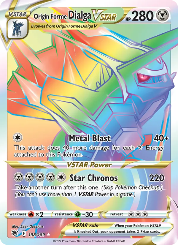 Origin Forme Dialga VSTAR #198/189