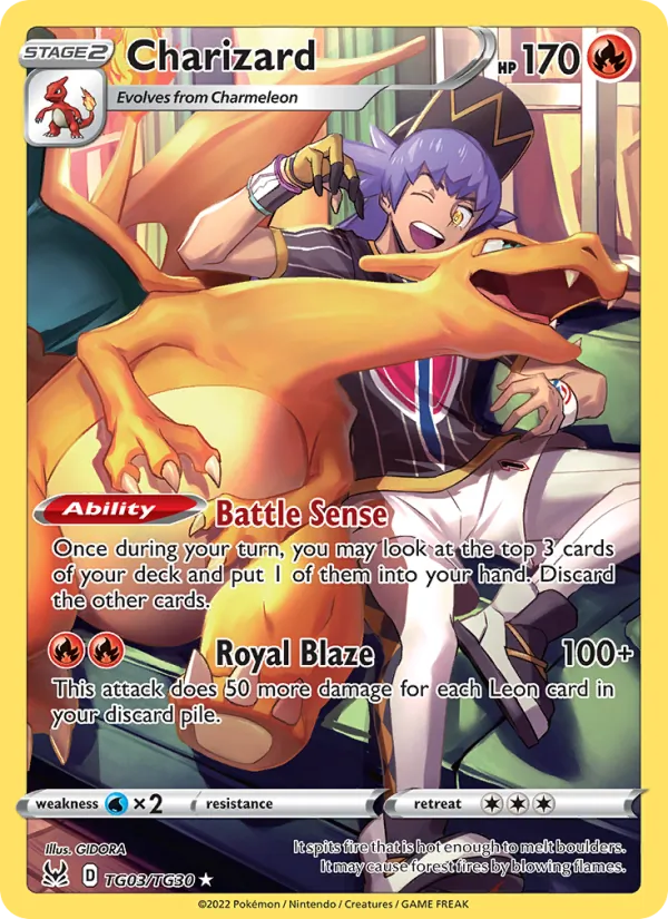 Charizard #TG03/30