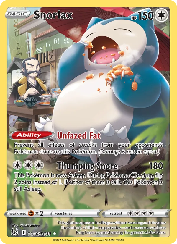 Snorlax #TG10/30