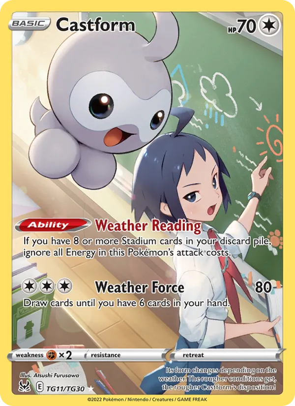 Castform #TG11/30