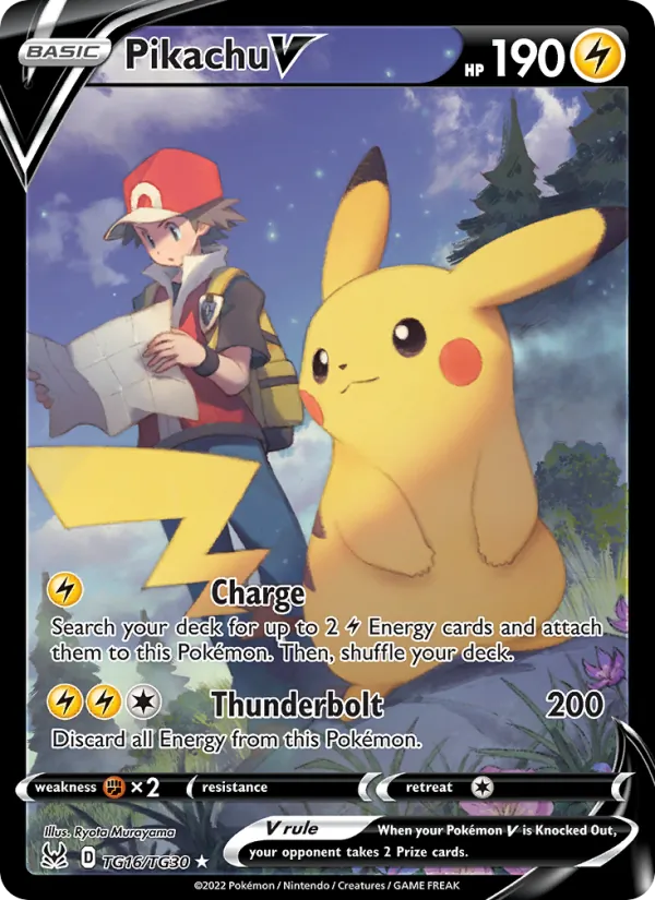 Pikachu V #TG16/30