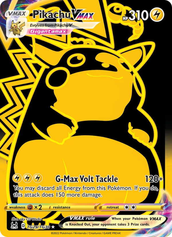 Pikachu VMAX #TG29/30
