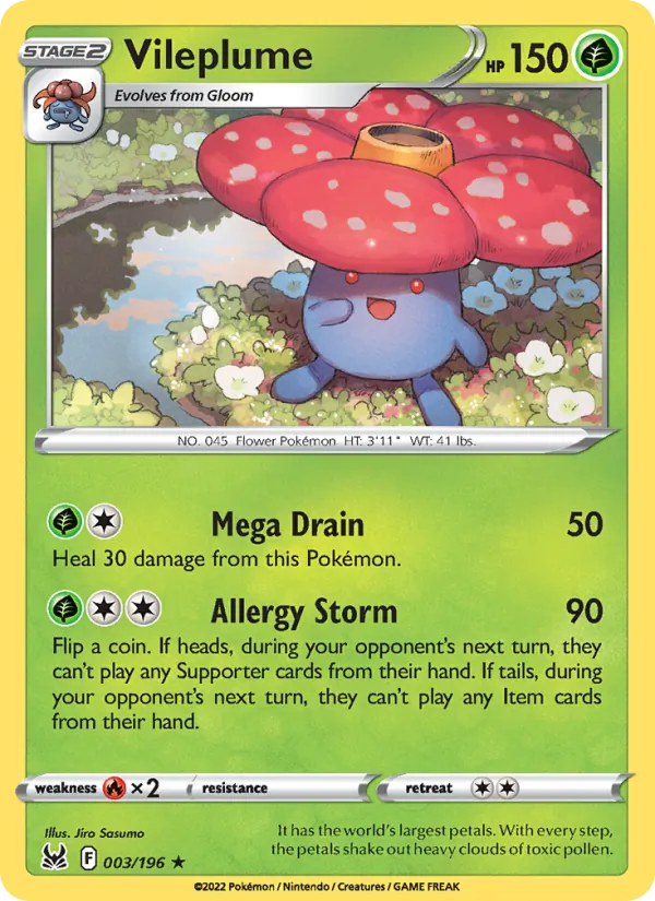 Vileplume #3/196