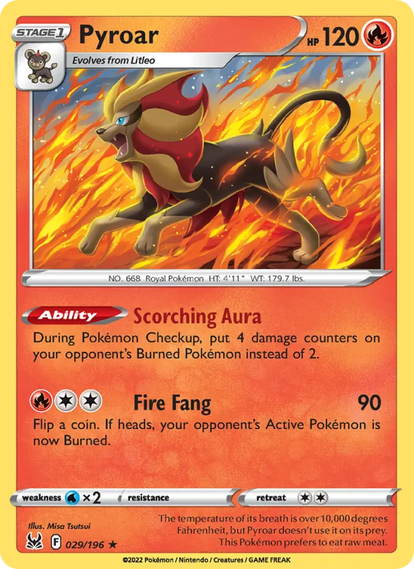Pyroar #29/196