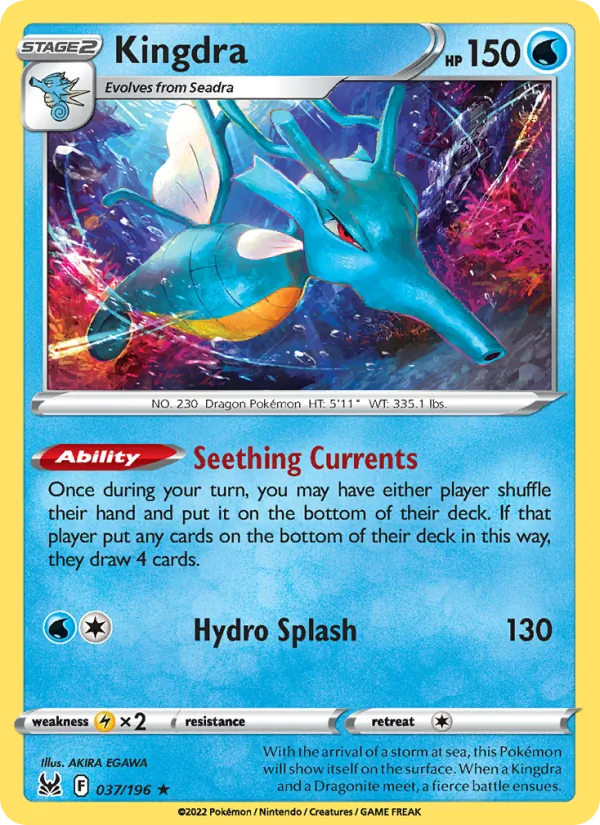 Kingdra #37/196