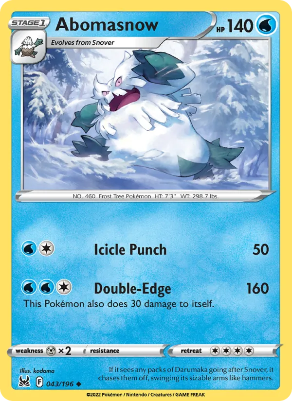 Abomasnow #43/196